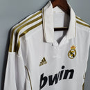 Camisa Real Madrid Titular 11/12 - Versão Retro Manga Comprida