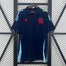 Camisa Flamengo Treino Azul Marinho Polo 25/26 - Versão Torcedor - Lançamento