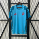 Camisa Flamengo Treino Azul 25/26 - Versão Torcedor - Lançamento